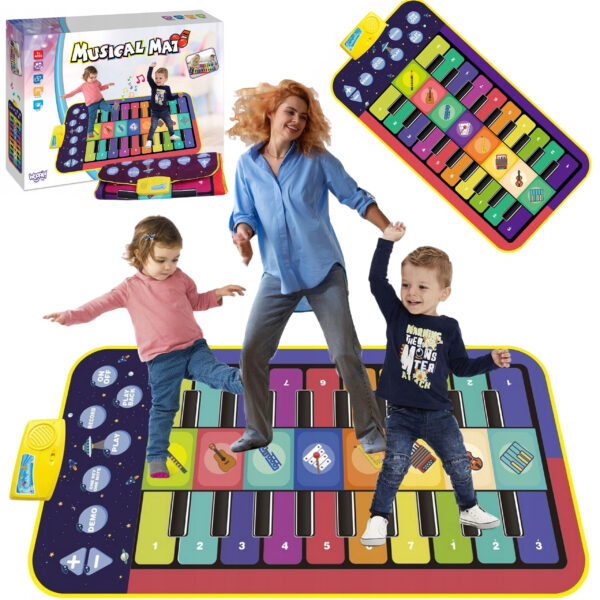 WOOPIE Interaktywna Mata Muzyczna do Tańczenia XXL - 001