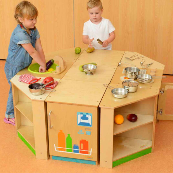 MASTERKIDZ Pastelowa Szafka ze Zlewem - 004