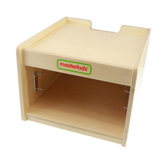 MASTERDKIZ Szafka do Przechowywania Poręcznych Tablic Edukacyjnych Mała na 3 Tablice - 001