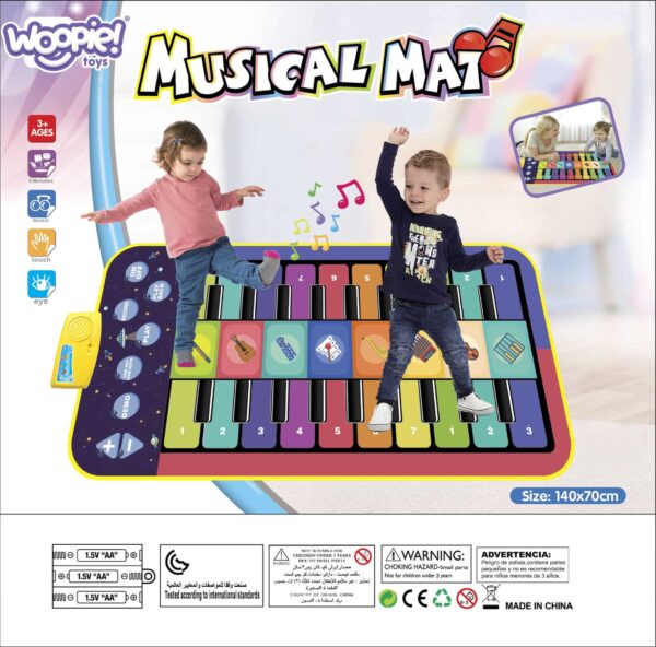 WOOPIE Interaktywna Mata Muzyczna do Tańczenia XXL - 010
