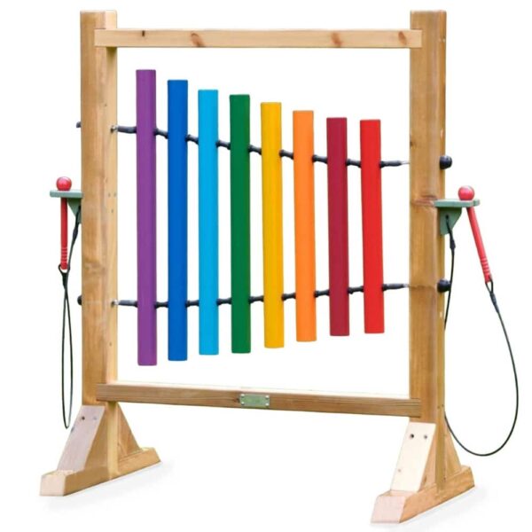 MASTERKIDZ Tęczowe Dzwonki Kolorowa Tablica Do Grania - 001
