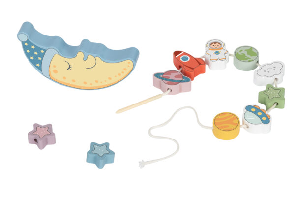 Śpiący Księżyc Gra Balansująca 2w1 Drewniana 3+ - TOOKY TOY - 012