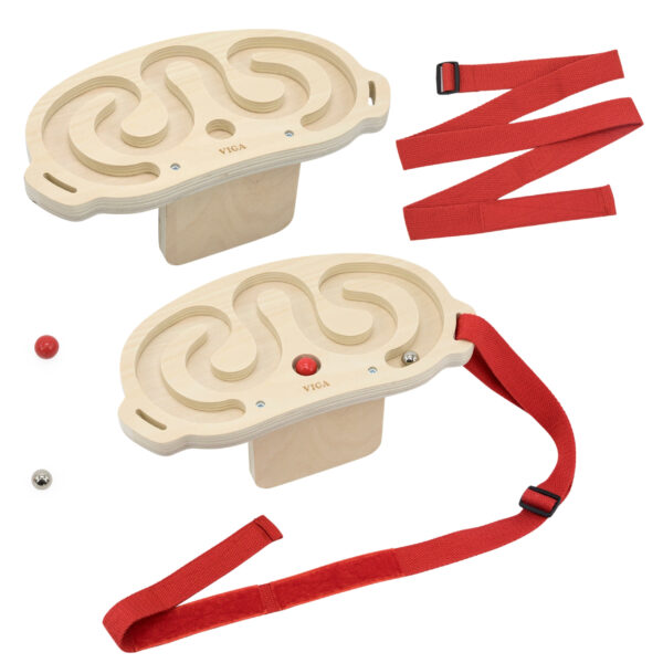 VIGA Zestaw Labiryntów Do Balansowania Ciałem - 001