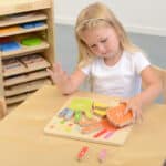 MASTERKIDZ Edukacyjna Tabliczka Drewniana Liczenie Na Palcach - 005