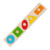 CLASSIC WORLD Układanka MONTESSORI dla Dzieci Nauka Kształtów Figur Kolorów 7 el. - 005