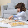 VIGA Drewniane Puzzle Montessori Kogut z Pinezkami - 005