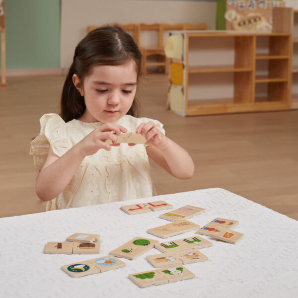 VIGA Drewniana Układanka Puzzle Przeciwieństwa - 004