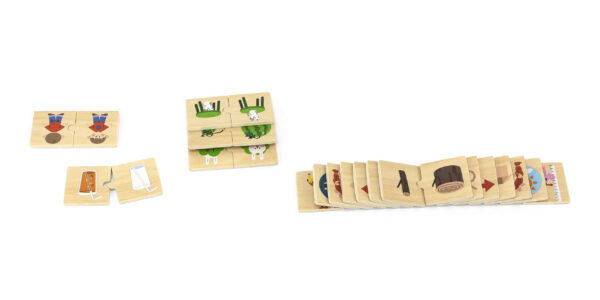 VIGA Drewniana Układanka Puzzle Przeciwieństwa - 014
