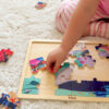 VIGA Drewniane Puzzle Układanka 24 el. Sekrety Morza - 004