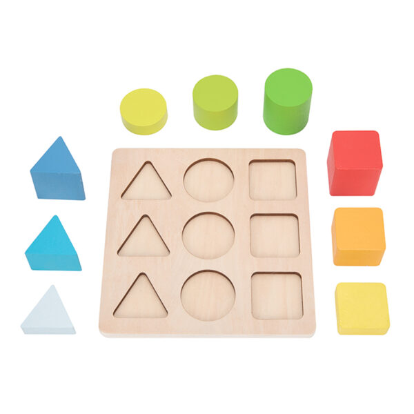 TOOKY TOY Edukacyjna Układanka Figury Geometryczne - 003