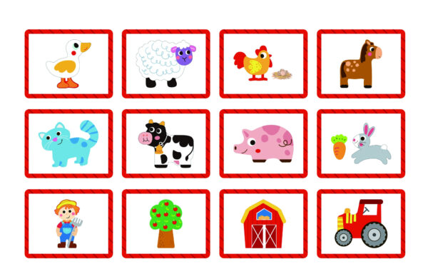 Puzzle Magnetyczne Farma dla Dzieci 3+ 73 Elementy - TOOKY TOY - 007