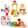 CLASSIC WORLD Drewniane Klocki Dla Dzieci 50 el. - 001
