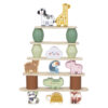 Zabawka Montessori drewniana zwierzątka balansujące FSC 18m+ - WOOPIE GREEN - 010