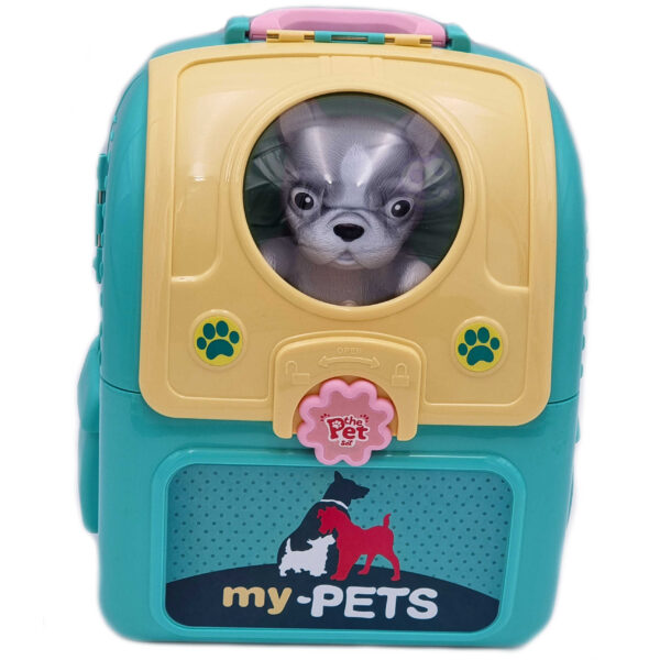 WOOPIE Pies Przenośny Salon Piękoności 2w1 w Plecaku Transporter - 010