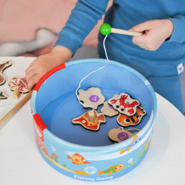 Zestaw 2w1 Piramidka Przebijanka Pingwinek Drewno - VIGA - 003