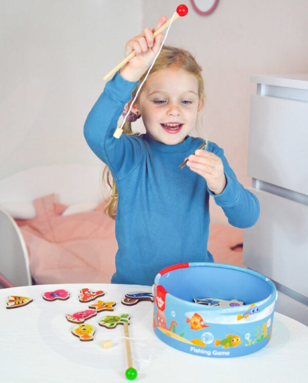 Zestaw 2w1 Piramidka Przebijanka Pingwinek Drewno - VIGA - 004