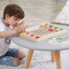 VIGA Drewniana Gra Kulki Złap i Dopasuj Układanka Montessori - 008