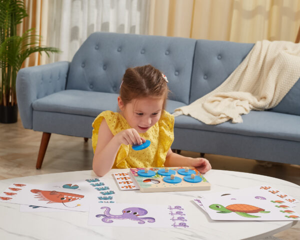 VIGA Gra Porównaj Znajdź Różnice Zwierzęta Morskie - 002