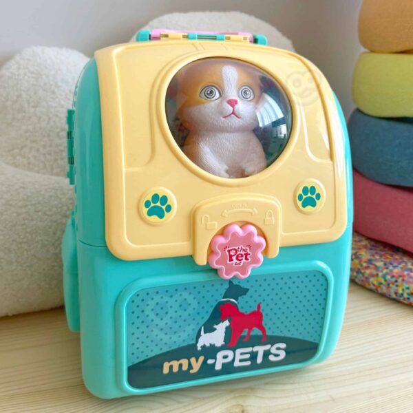 WOOPIE Kotek Przenośny Salon Piękności 2w1 w Plecaku Transporter - 009