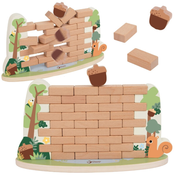 CLASSIC WORLD Gra Zręcznościowa Sprytna Wiewiórka Spadający Żołądź - 001