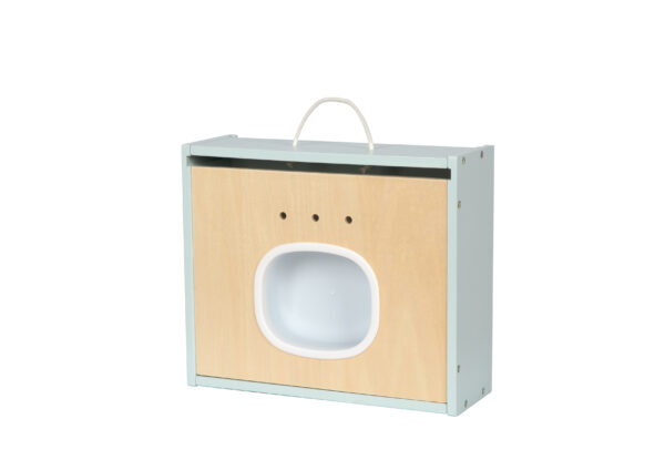 TOOKY TOY Toilet Bathroom Toaleta Drewniana Łazienka z Akcesoriami - 011