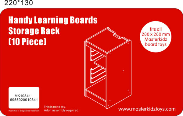 MASTERKIDZ Szafka Do Przechowywania Tabliczek Edukacyjnych - 010