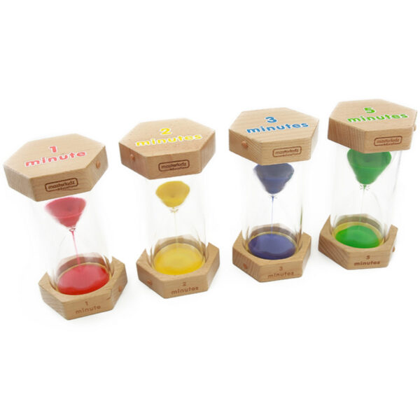 Edukacyjny Zestaw Klepsydr Masterkidz - Wizualna Nauka o Czasie - 001