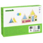 Lustrzane klocki drewniane sensoryczne FSC - Tooky Toy 8 el. - 009