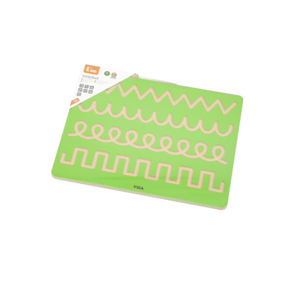 VIGA Tablica Grafomotoryczna Szlaczki Nauka Pisania - 010