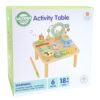 Drewniany stolik sensoryczny muzyczny labirynt 5w1 - WOOPIE GREEN - 015