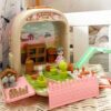 WOOPIE Królik w Plecaku 3w1 Farma Domek Ogródek - 004
