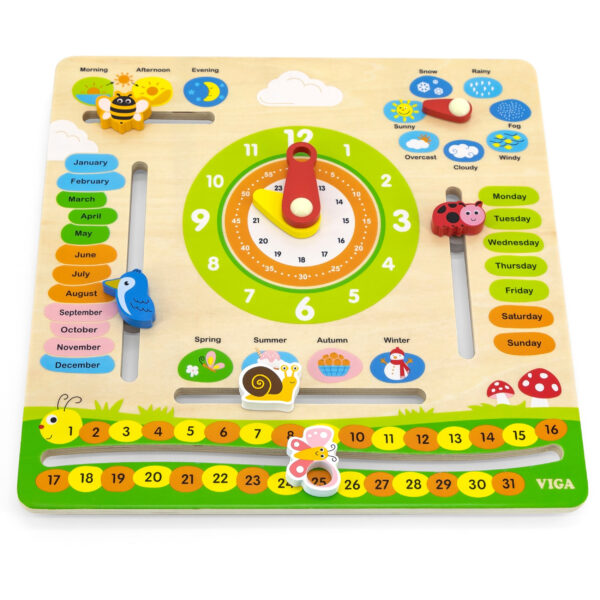 VIGA Kalendarz Edukacyjny Nauka Jezyka Angielskiego - 001