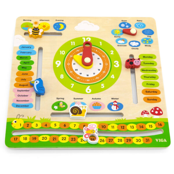 VIGA Kalendarz Edukacyjny Nauka Jezyka Angielskiego - 001