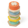 CLASSIC WORLD Sorter Montessori Kształtów i Kolorów Układanka Wieża - 006