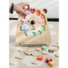 CLASSIC WORLD Zegar Miś Montessori Edukacyjny 3w1 Nauka Czasu Liczenia i Daty - 003