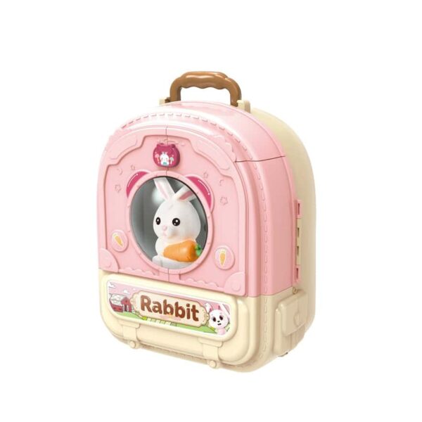 WOOPIE Królik w Plecaku 3w1 Farma Domek Ogródek - 010