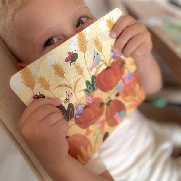 TOOKY TOY Drewniana Gra Nauka Liczenia Zwierzątka - 007