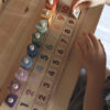 VIGA PolarB Drewniane Liczydło Sorter Nauka Liczb Montessori - 008