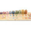 VIGA PolarB Drewniane Liczydło Sorter Nauka Liczb Montessori - 011