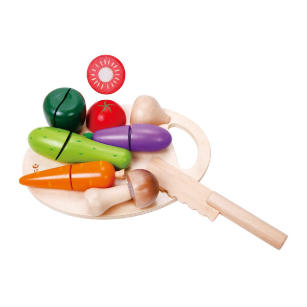 CLASSIC WORLD Drewniany Zestaw do Krojenia Warzyw na Rzepy 16 el. - 010