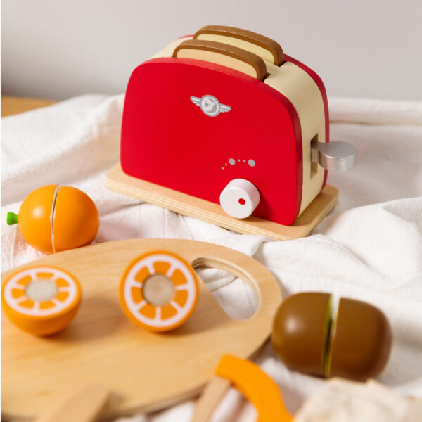 CLASSIC WORLD Drewniany Zestaw Do Krojenia Owoców na Rzepy - 004