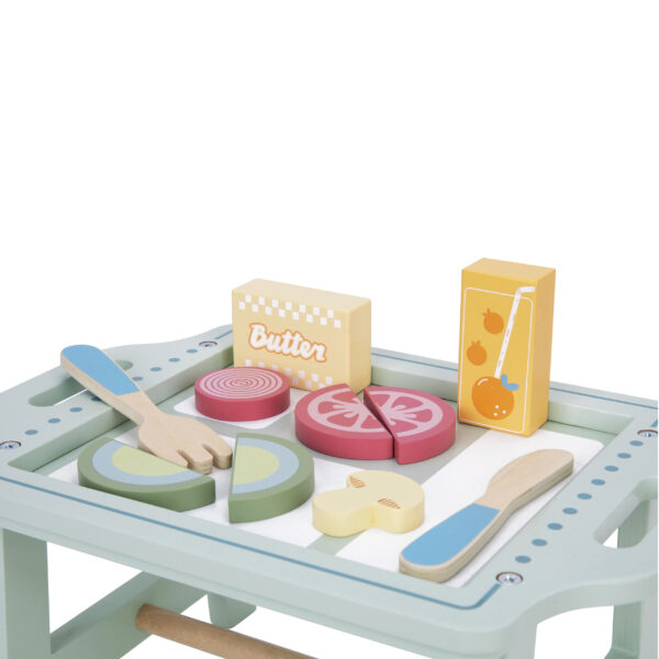 WOOPIE GREEN Zestaw Śniadaniowy i Restauracja – Zabawa w Zamawianie z Tacą i Akcesoriami - 013