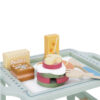 WOOPIE GREEN Zestaw Śniadaniowy i Restauracja – Zabawa w Zamawianie z Tacą i Akcesoriami - 014