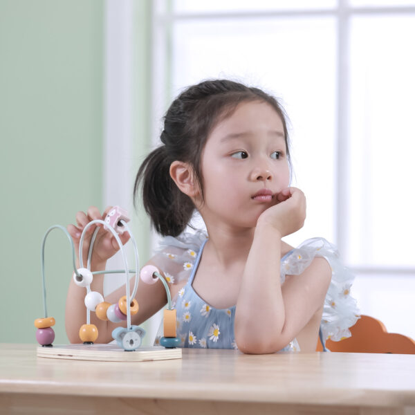 VIGA PolarB Drewniany Labirynt Przeplatanka Edukacyjna Montessori - 006