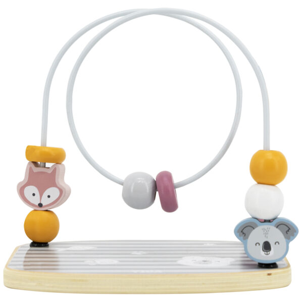 VIGA PolarB Drewniany Labirynt Przeplatanka Edukacyjna Montessori - 010