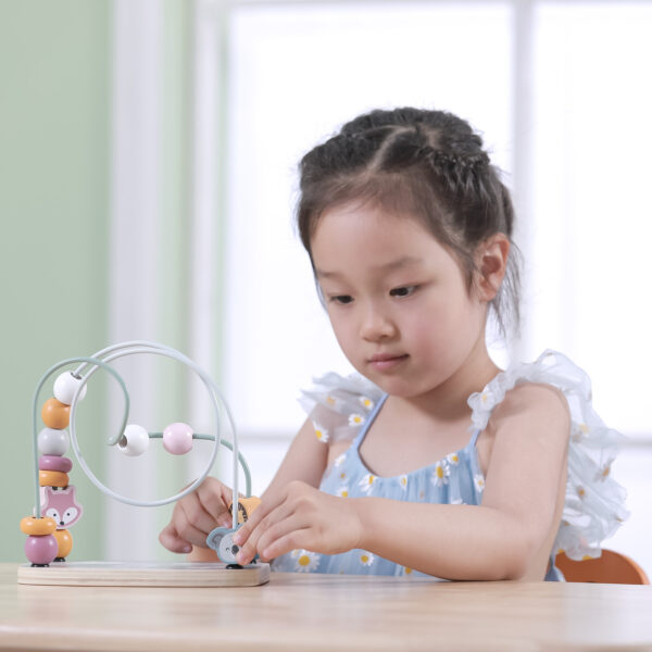 VIGA PolarB Drewniany Labirynt Przeplatanka Edukacyjna Montessori - 014