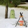 Zestaw Małego Podróżnika drewniane ognisko z kociołkiem - Tooky Toy - 002