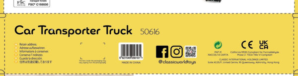 CLASSIC WORLD Laweta Drogowa zestaw 3 Aut - Pomoc Drogowa - 014