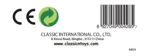 CLASSIC WORLD Drewniana Literka B - 002