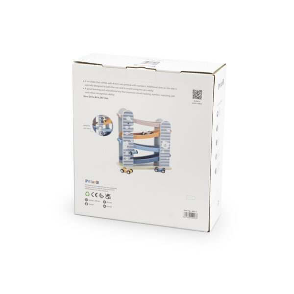 VIGA PolarB Drewniana Zjeżdżalnia Dla Samochodzików Tor Wyścigowy - 015